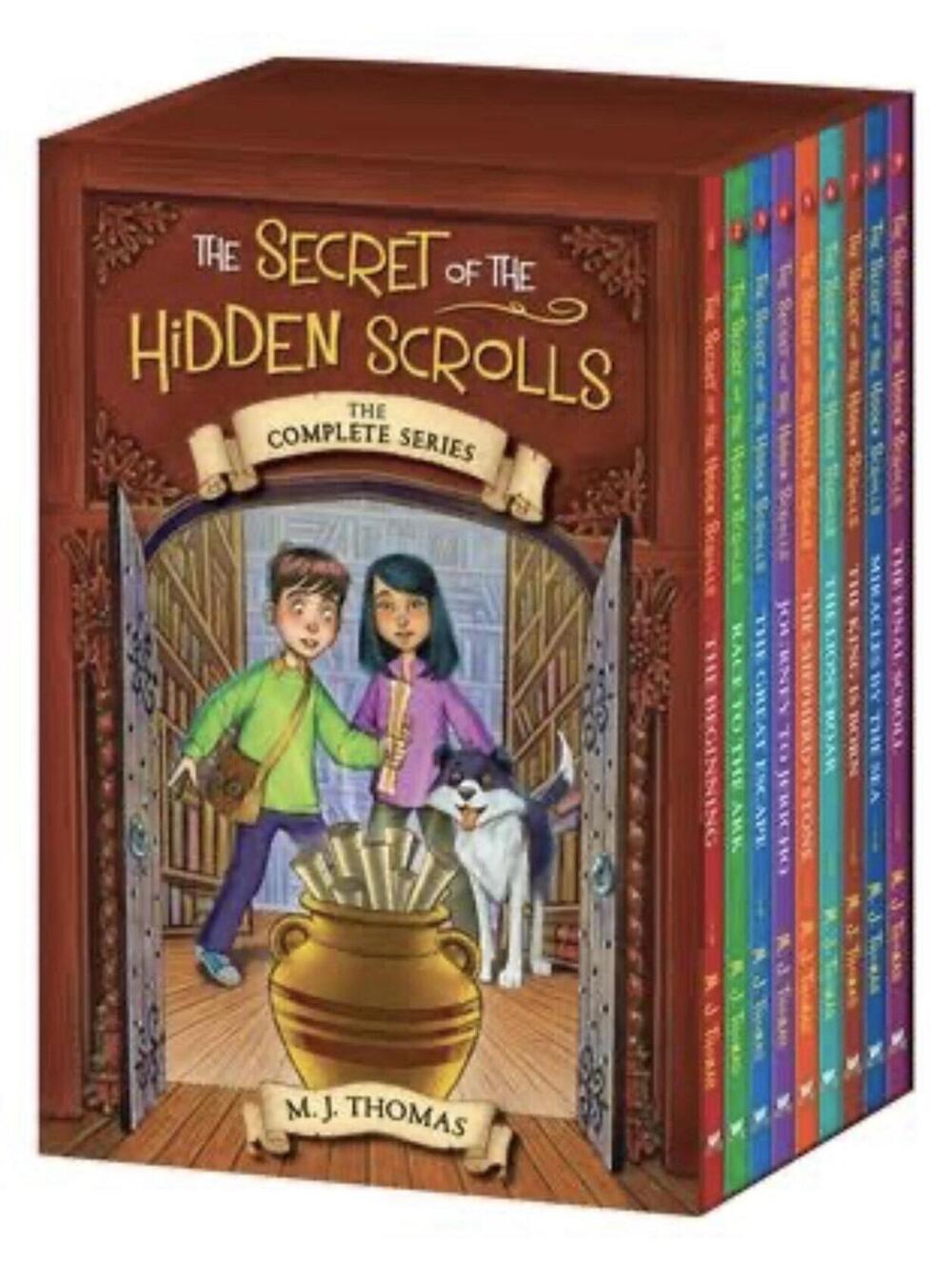 Secret of the Hidden Scrolls: the Complete Series by M. J. Thomas (2021,...